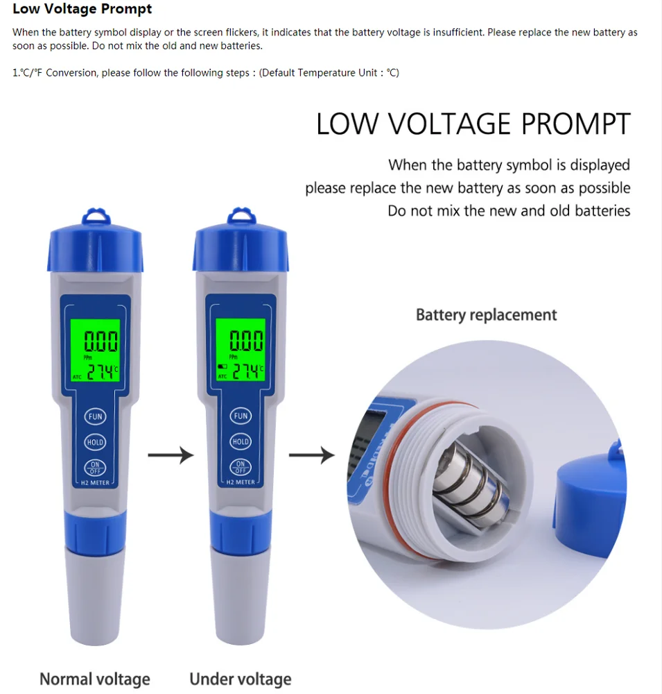 Manufacturer H2 hydrogen meter 0-2400ppb /0-2.40ppm hydrogen generators hydrogen-rich water generator