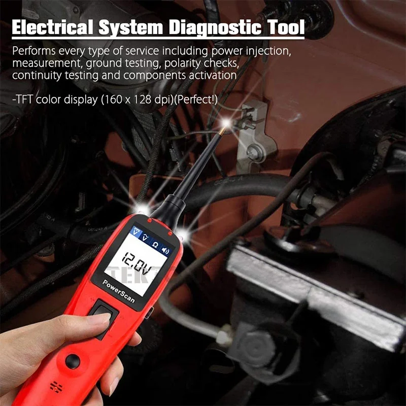 High Quality Automotive Diagnosis Tool Circuit Tester Power Scan Electrical System Diagnosis Tool Leads Car Repair Tools