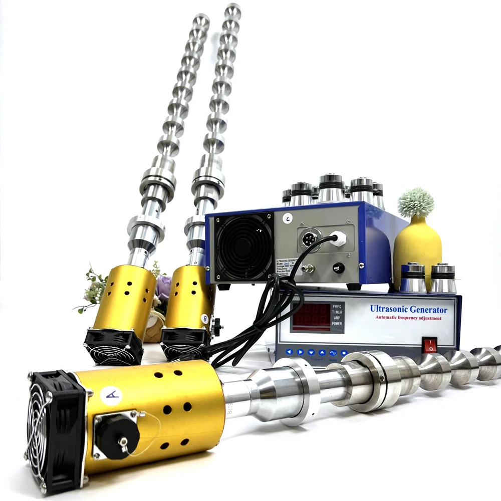 20khz Waterproof Titanium Transducer Tube With Driver 1000w Ultrasonic Herbal Extraction Equipment