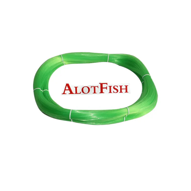 Nylon Fishing Line Green Blue 300M Length 1KG/Piece PA Fishing Lines 0.8mm Thickness Nylon Monofilament Fishing Line.