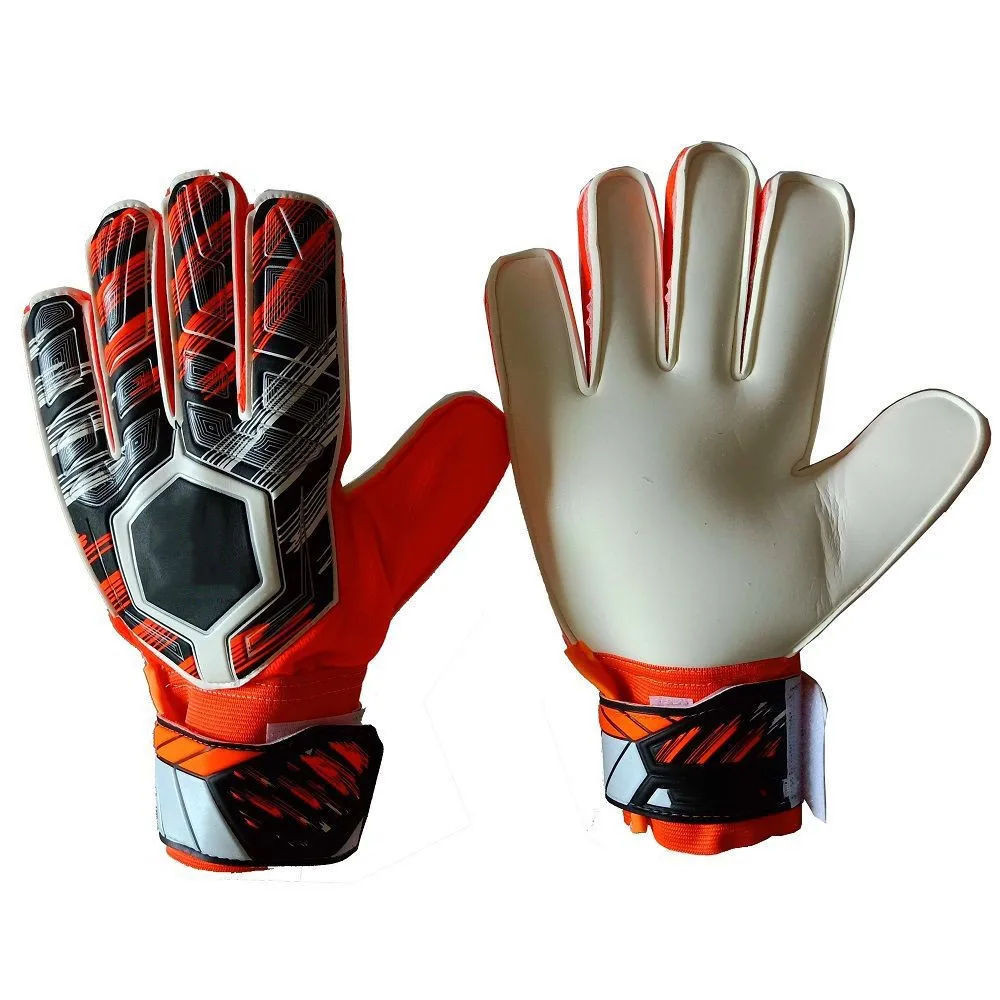 goalkeeper gloves thick latex slippery football training Goalkeeper gloves with fingertips adult children football gloves