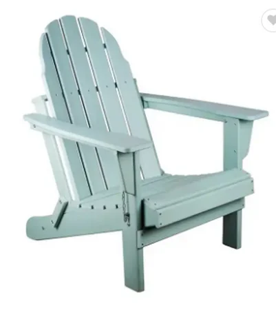 Patio Furniture Adirondack Chair Modern with Folding Outdoor Waterproof HDPE Wood Sofa Dining Chairs Garden Chair Durable Wooden