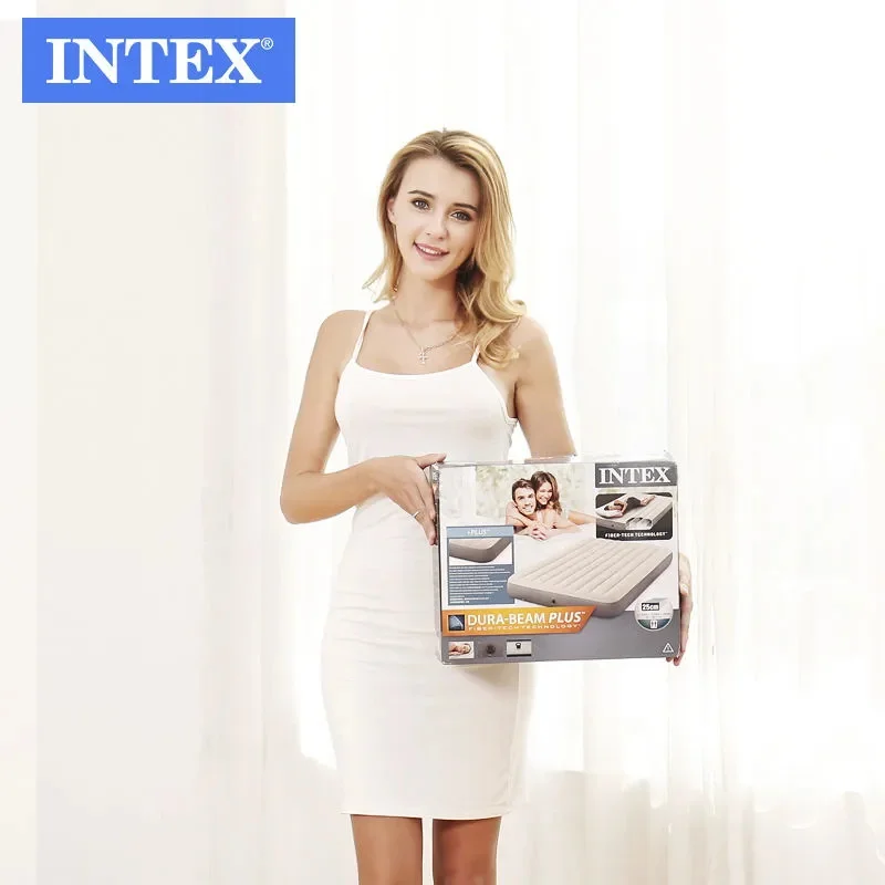 INTEX 64101 TWIN DURA-BEAM SERIES SINGLE-HIGH AIRBED