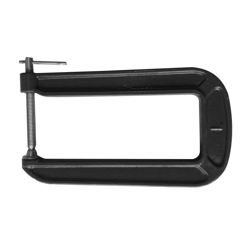 Heavy Duty Deep Throat U-Clamp steel Deep Reach C-Clamp Jaw Opening DIY Carpentry Clamping Device