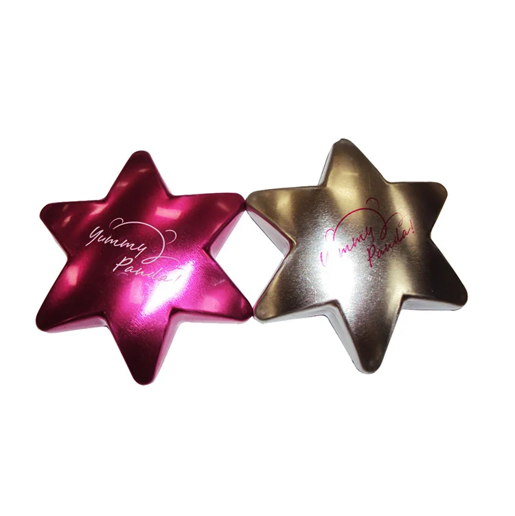 Vintage Star Shaped Tin Factories Metal Star Shaped Cake Tin  Christmas Star Shaped Tin Box