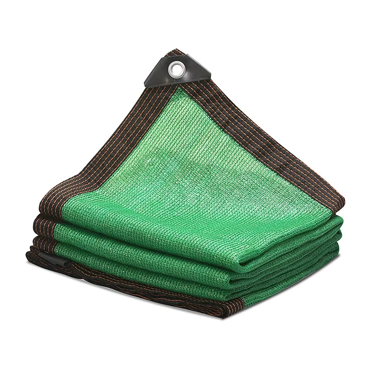 Green Hpde Mesh Cloth Netting Multifunction 90% Uv Shade Cloth Protection Net Sun Shade Sail For Patio Balcony Greenhouse