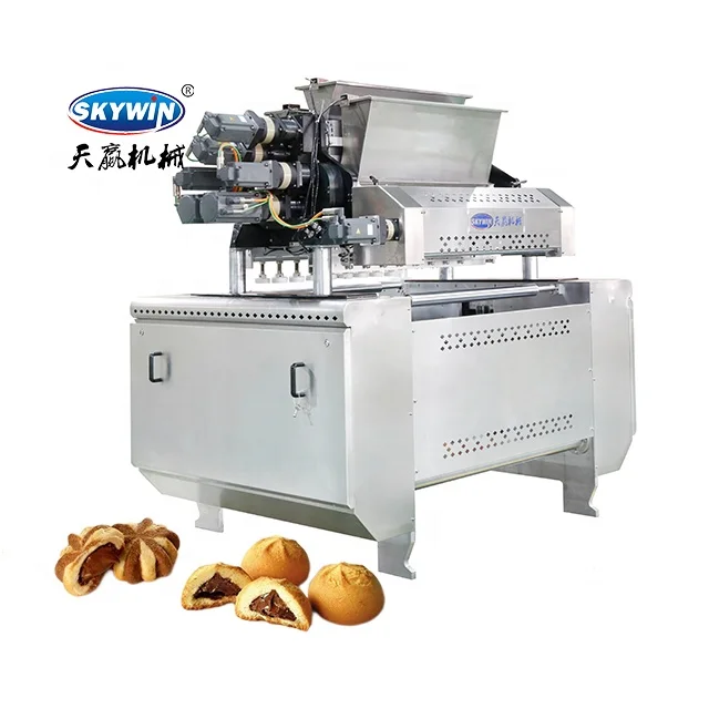 CE Offered Food Machinery Chocolate Filling Biscuit Production Line