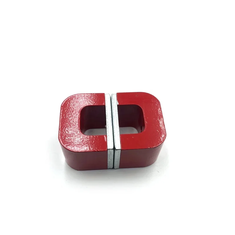 manufacture cast alnico 5 red pot horseshoe round magnet with keeper wholesale