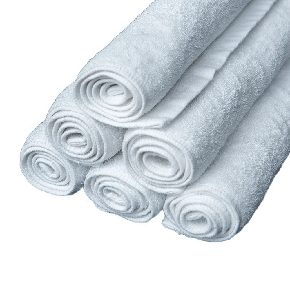 Белое полотенце хлопковые тряпки 100% хлопок тряпка для протирания текстильные отходы переработанная хлопковая ткань очистки б/у