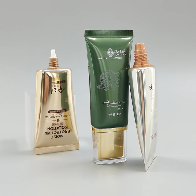 Famous brand OEM Factory cream gel jar bottles spray bottle soft recycled plastic cosmetic tube