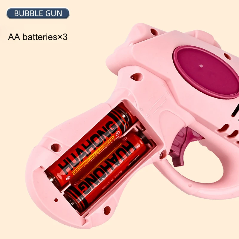 Tik Tok hot 12 holes bazooka bubble gun toy with 50 ml bubble liquid