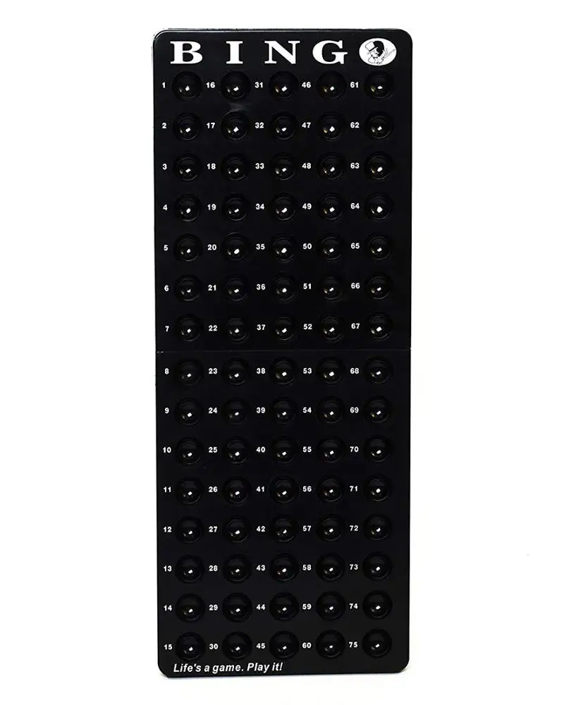 High Quality Plastic Bingo Master Board for 3/5 Inch Small Bingo Balls