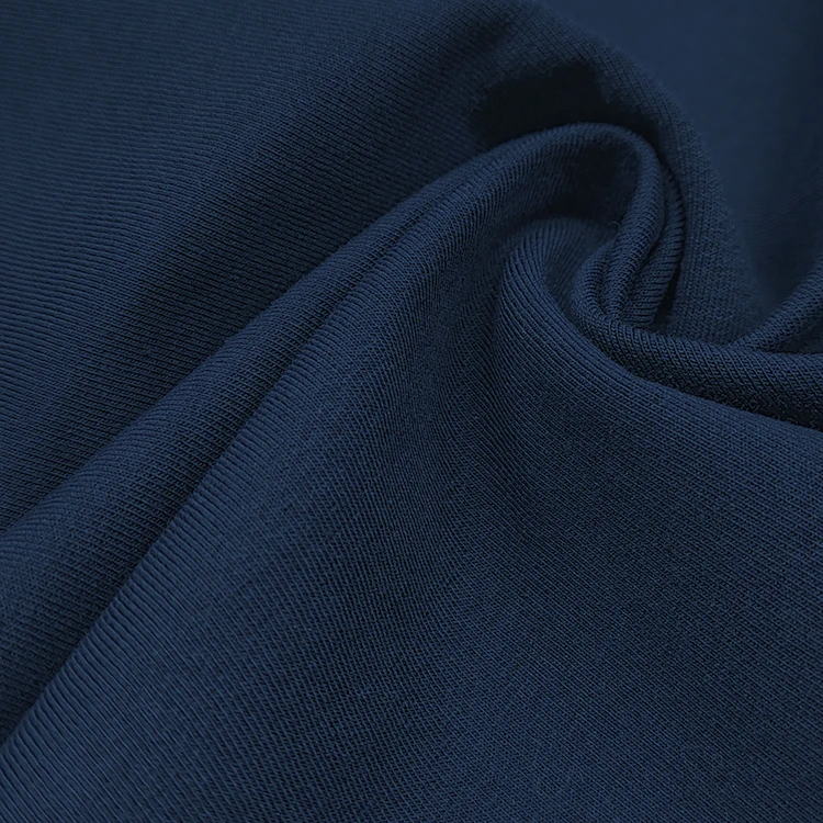 Buy Cotton Fabric Online Knitted Spandex Terry Fabric By Roll, Soft Hand Feel CVC Solid Terry Fabric For Hoodies/