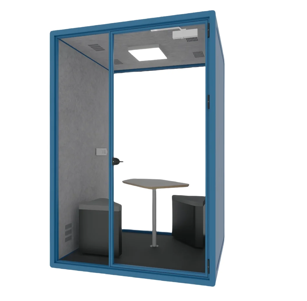 Customized Size Outdoor Phone Conference Booth Office Booth Silent Pod for Outside
