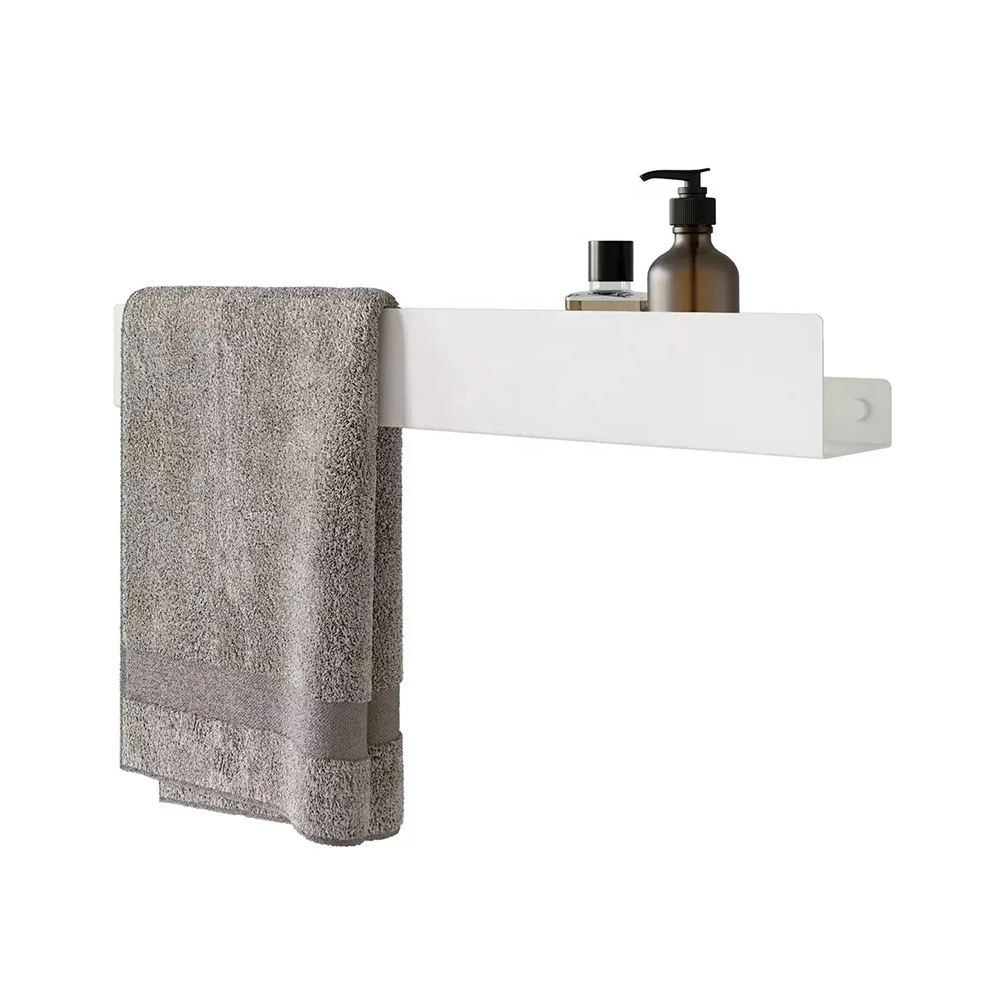 Lakeso  Modern Brass Decorative Self Adhesive Bathroom Clothes Display Towel Metal Door Hanger Coat factory