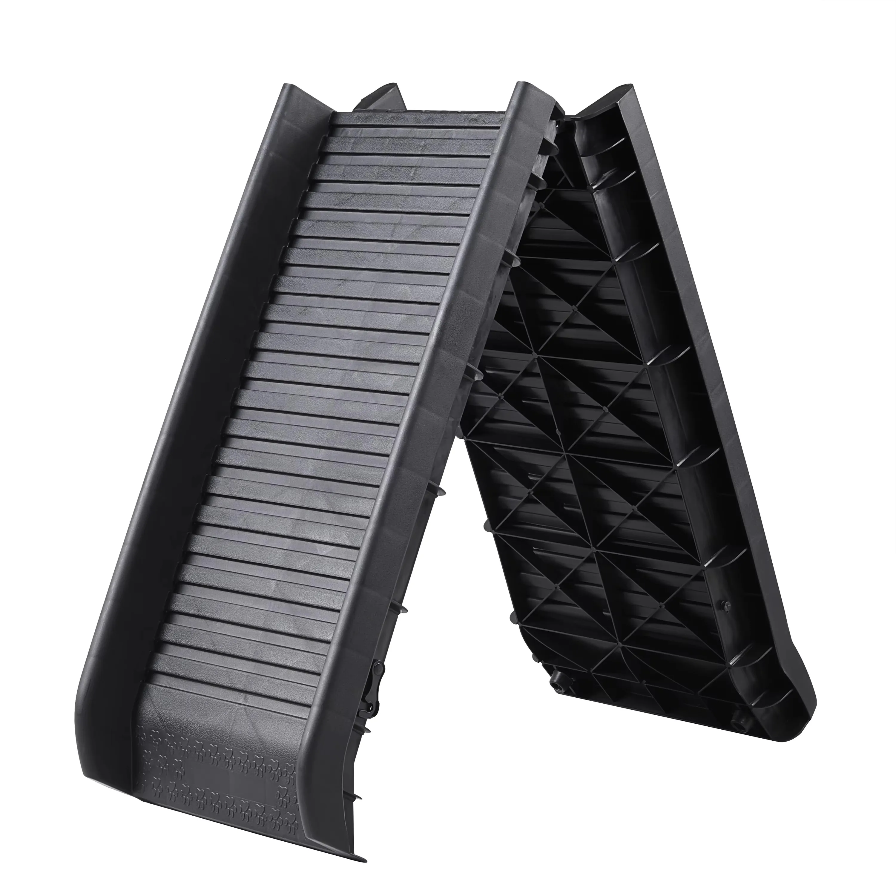 Lightweight Folding Dog Ramp Travel Accessories Foldable Dog Climbing Stairs Car Boot Ramp for Pets Ladder