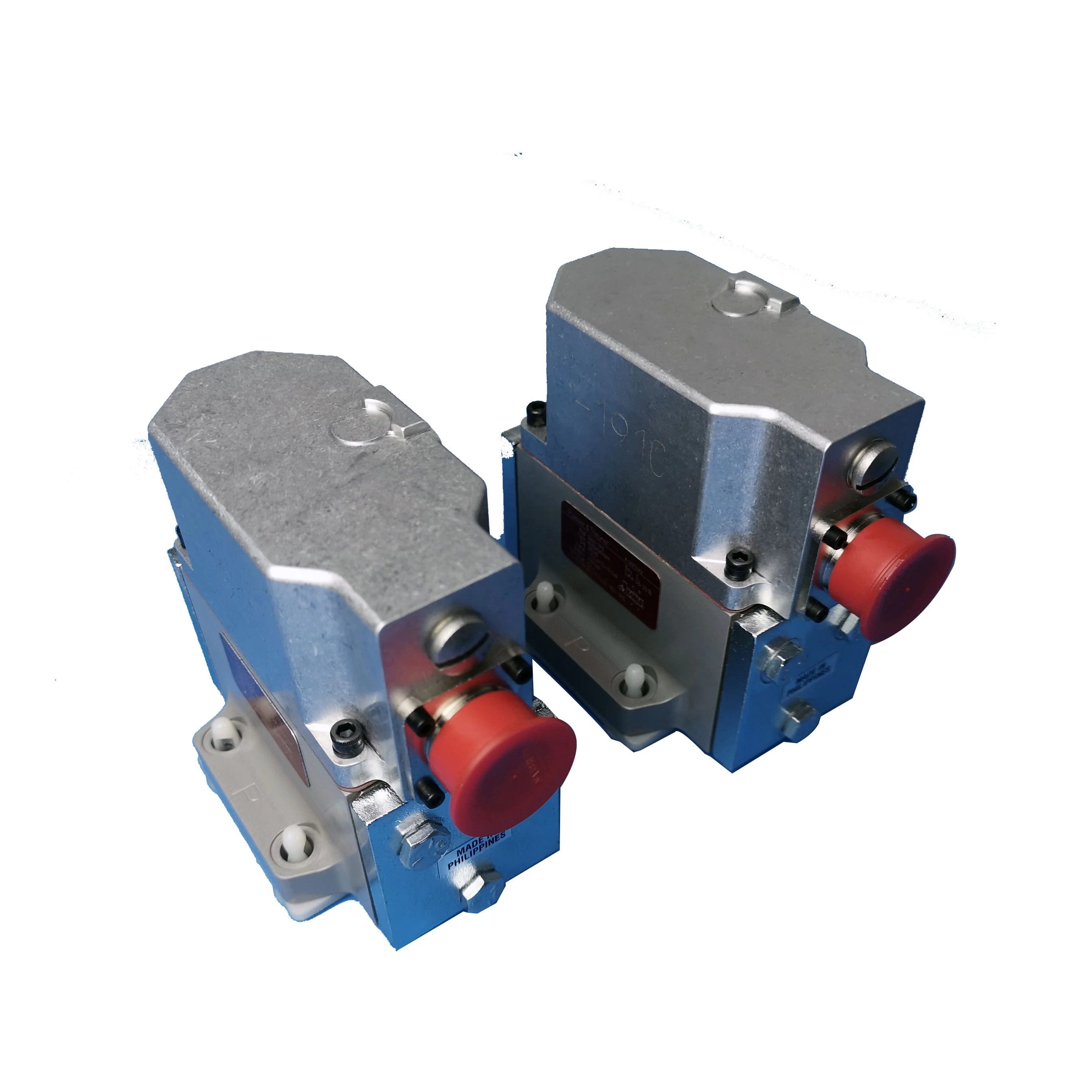 Railway Parts Hydraulic Servo Valve With The Red Label For Railway Tamping Maintenance Equipment Of Plasser