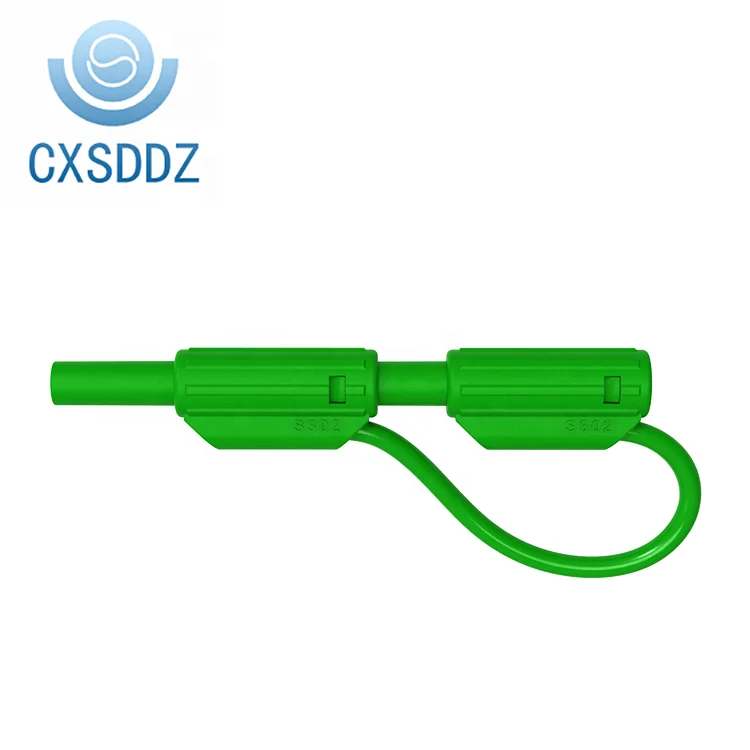 CXSDDZ-S302 3mm Shrouded stackable banana plug test leads instrument cable