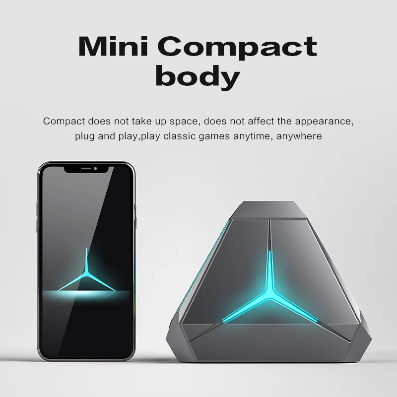 Future Game Station 4K 9 Emulator Retro Mini TV Box Video Game  Console 2 Controllers Arcade Gaming For PS1/GB/MD