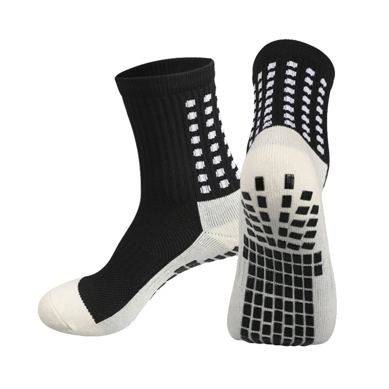 Anti-Slip Breathable Football Socks Men Summer Running Cotton Rubber Soccer Women Cycling Sports Football Grip Sock