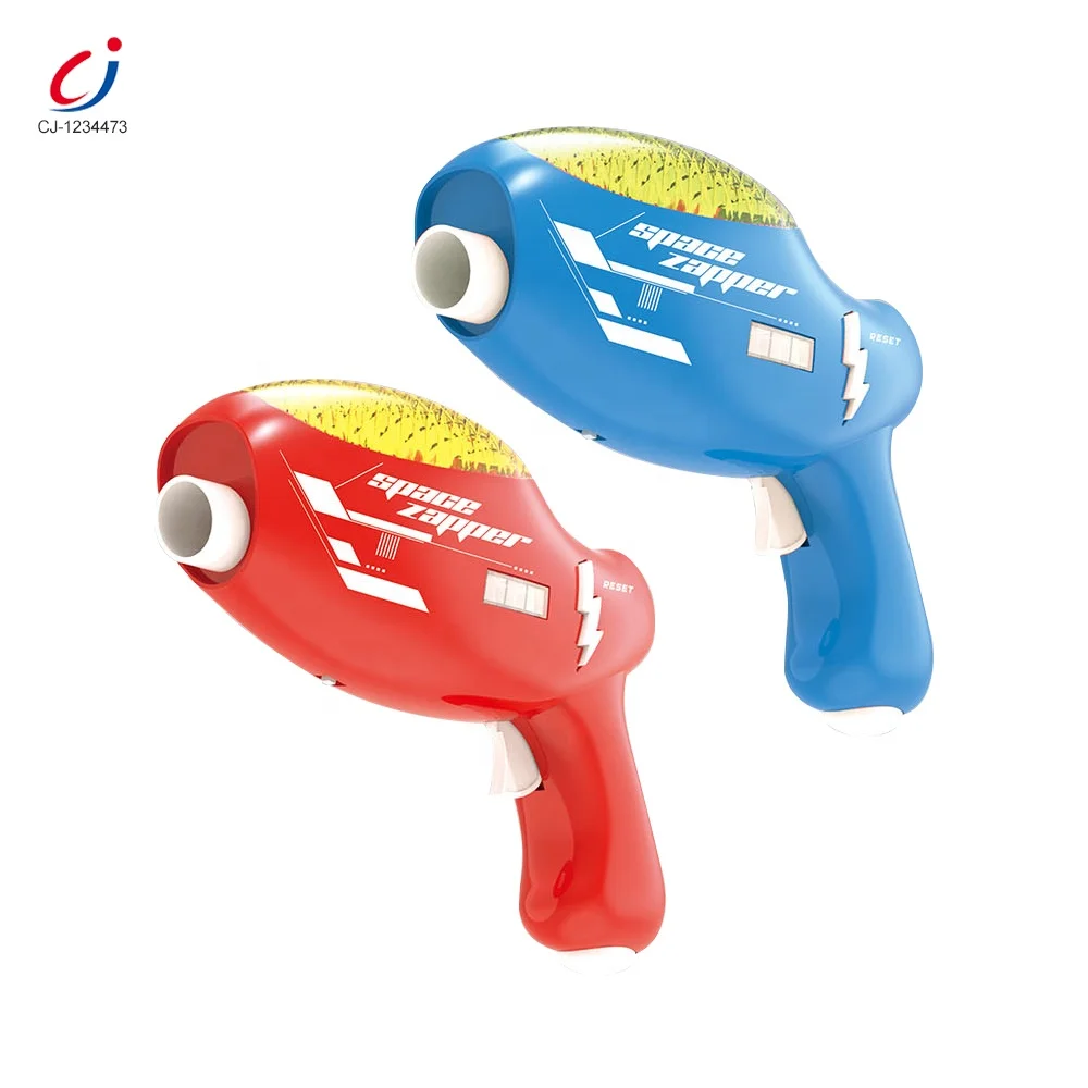 Chengji pistol laser kids electric gun weapons plastic sound light toys sniper vibration b/o toy space gun with sound
