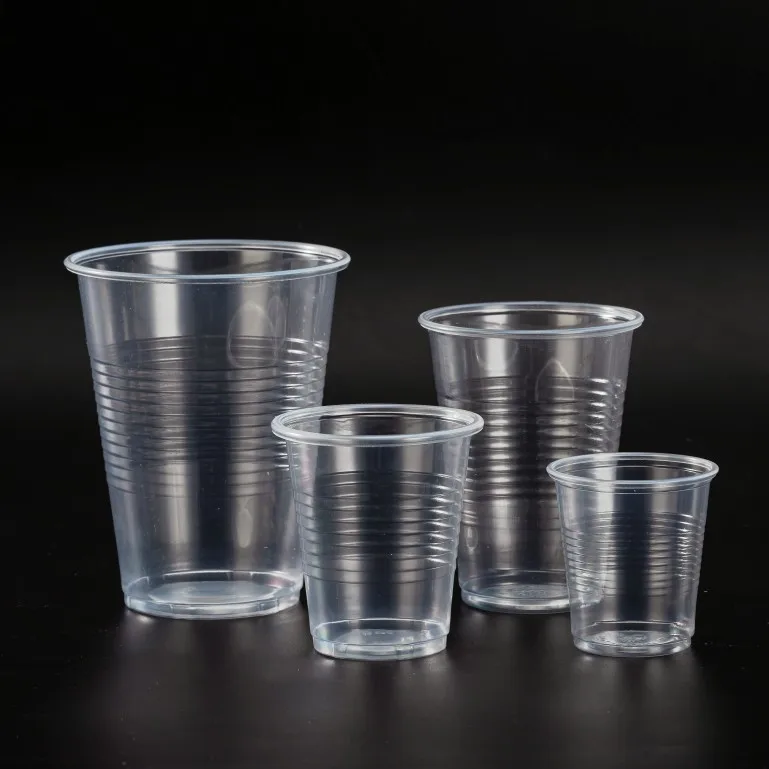 Экологически чистые одноразовые полипропиленовые термоформовочные прозрачные пластиковые стаканы для воды Boba чай кофейный сок полипропиленовая чашка