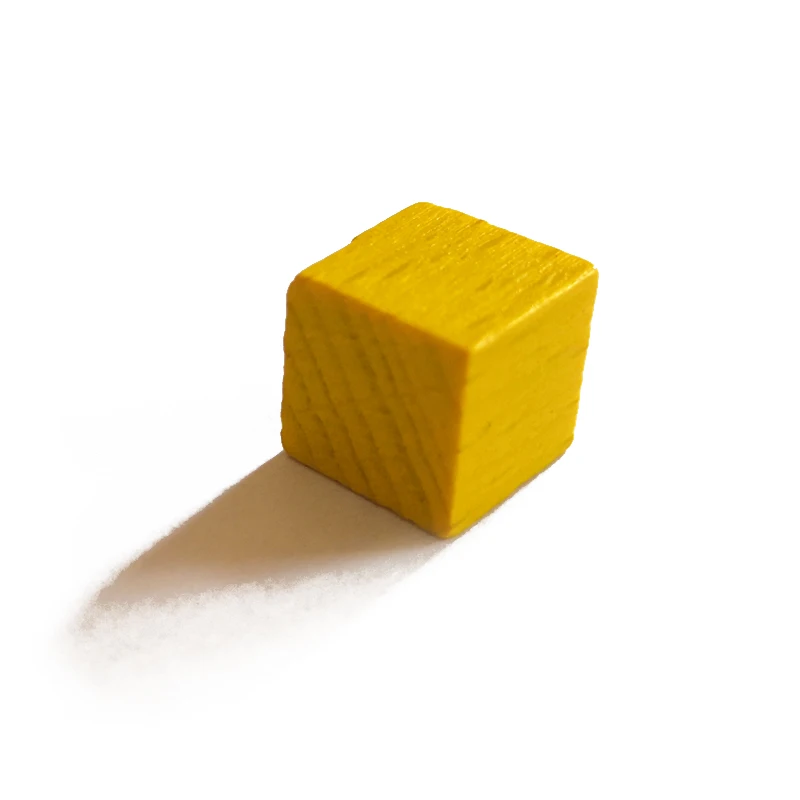 
Square Wooden Tokens Board Game Pawns 