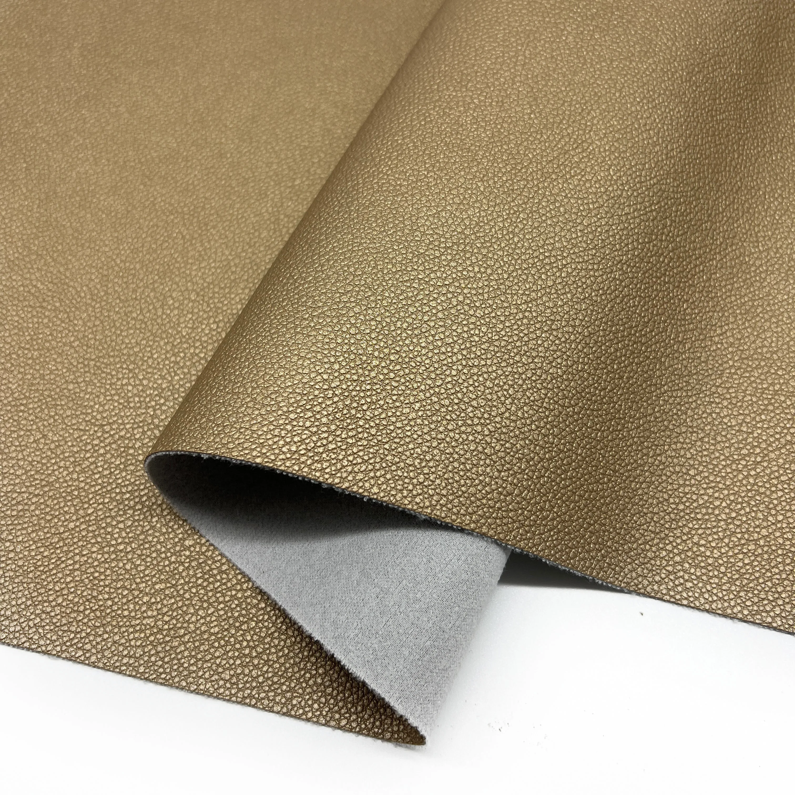High Quality 1.0mm PVC Synthetic Leather hand bags leather metallic leather fabric for bags furniture