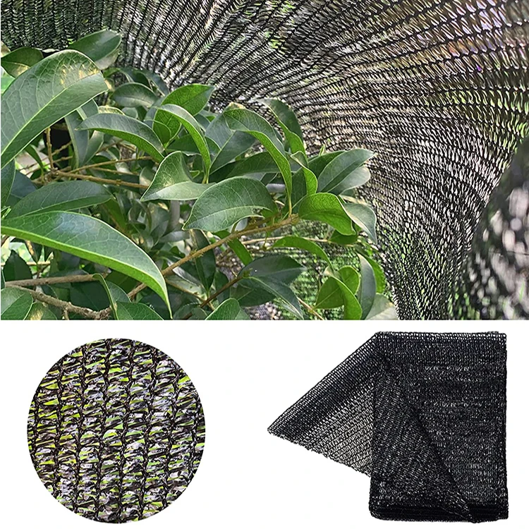 Durable Net Mesh Fabric polyethylene shade cloth for privacy fence/fabric porch shades