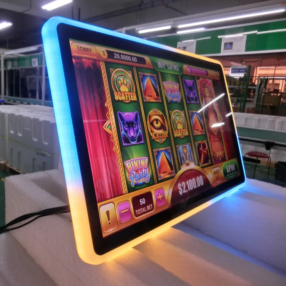 PCT 144 Гц монитор игровой светодиодный сенсорный экран с рамкой для игрового