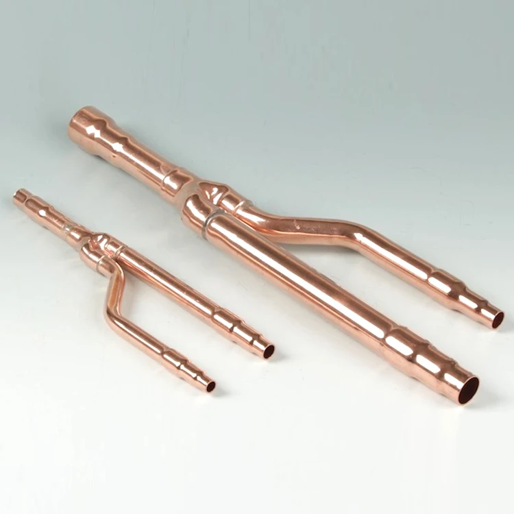 Disperse Coupling Copper Branch Pipe Joint System In Vrv/Vrf Air Conditioner
