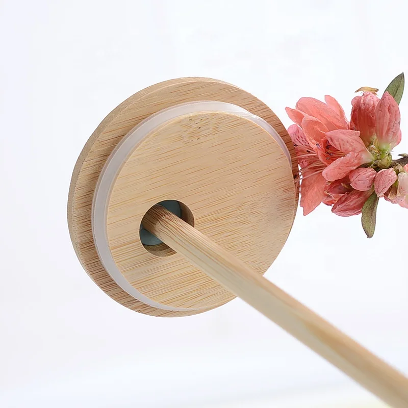 custom high borosilicate glass tumbler with straw with bamboo lid and silicone sleeve food garde