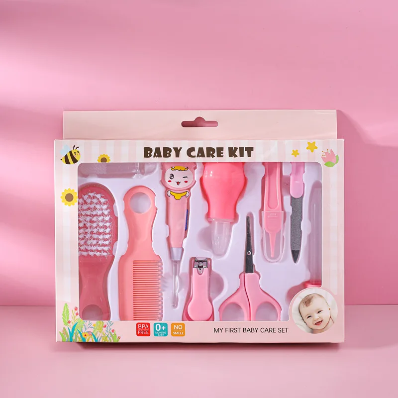 10 PCS Baby Cares Set Completes Baby Cares Kits Essential Tools All in One Solution for Your Baby Needs Newborn Gift