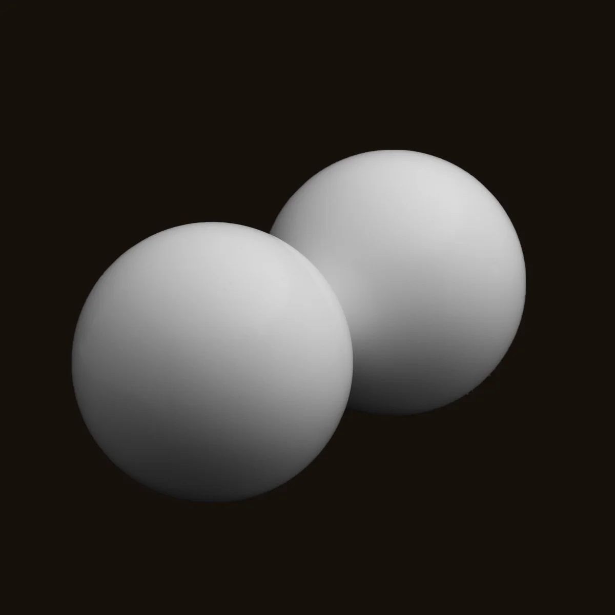 White plastic sealing ball, polytetrafluoroethylene material, solid polytetrafluoroethylene ball