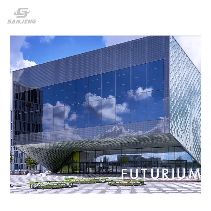 security glass wall glass price facad building facade miter glass cladding panels wall