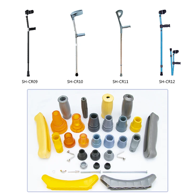china custom crutches colored aluminum orthopedic hand forearm elbow crutches price