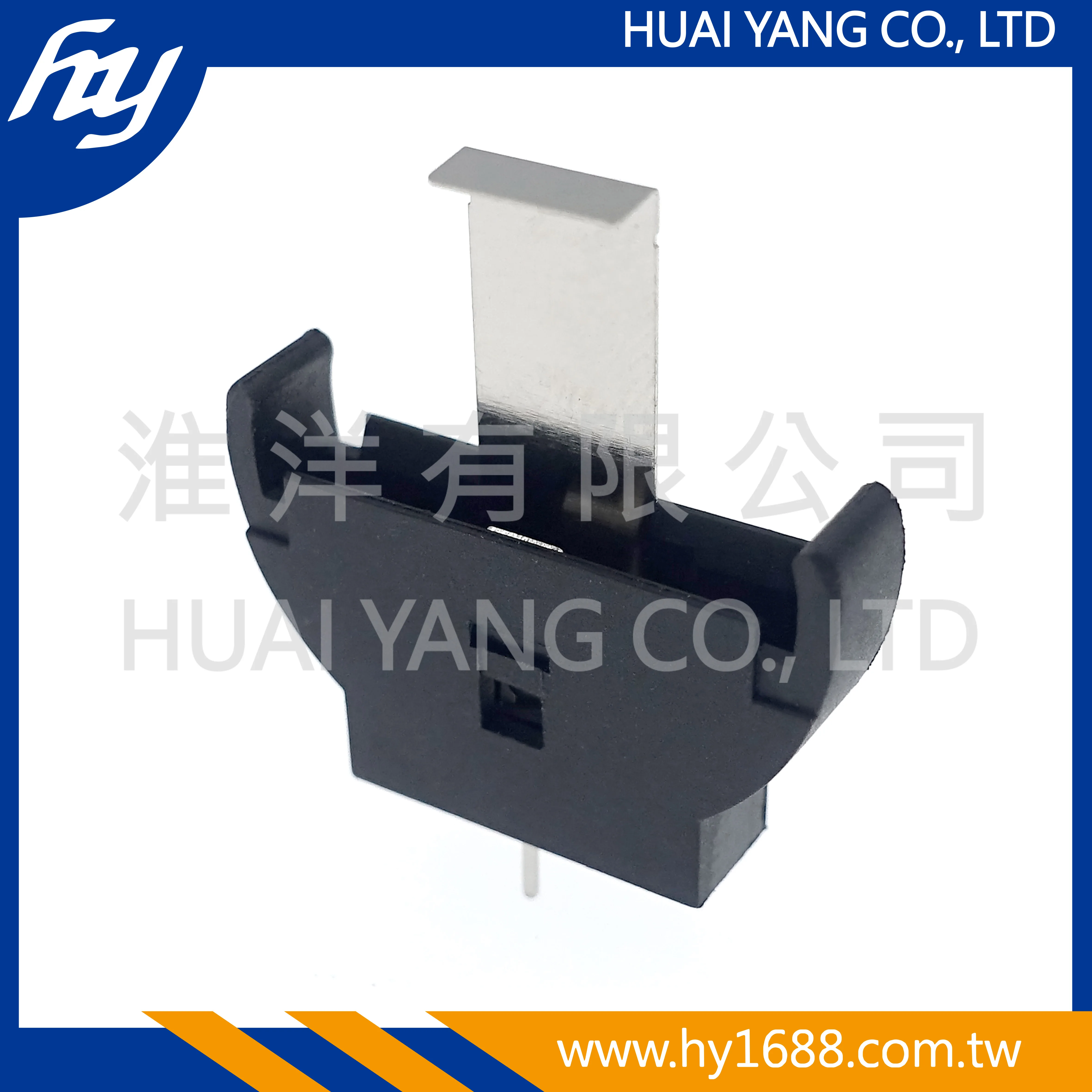 DIP Battery Holder Button Cell Battery Holder Black Battery Holder For CR2450