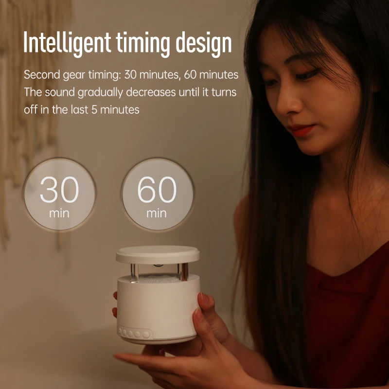 Customizable bluetooth touch Sound Machine White Noise Machine Natural Soothing Sounds Sleep Sound Machine for Adults Baby