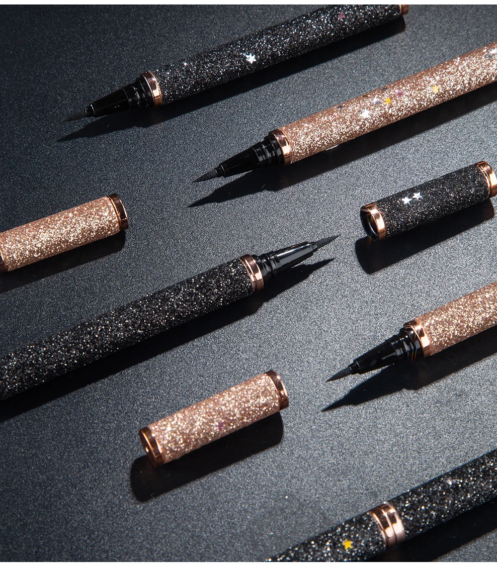 HANDAIYAN 2 in 1 Eyeliner Glue Pen Black Eyelash Eyeliner Waterproof Eye Pencil Make Up Makeup Cosmetic Wholesale