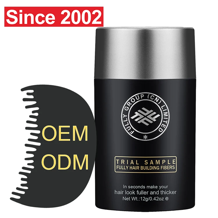 Factory Price FULLY Instant Hair Growing Powder Keratin Hair Building Fiber