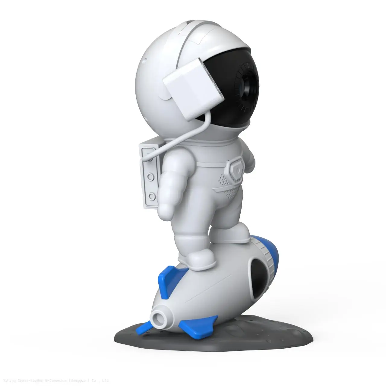 Creative Music Desk Lamp Rocket Astronaut  Starry Projector Lights Bluetooth controls RGB ambient night light