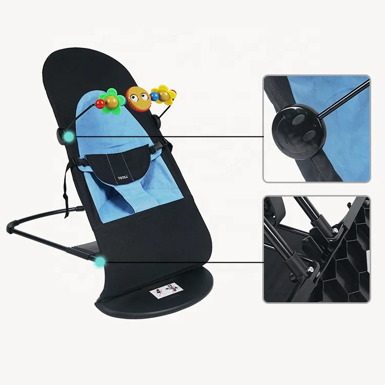  Amazon best sell Portable Automatic Balance Bouncer Soft Deluxe Infant Swing chair