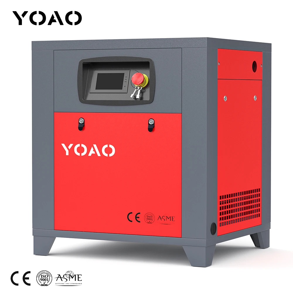 10hp Screw Silent Screw Air Compressor 11kw Vsd Screw Air Compressor 13bar Working Pressure