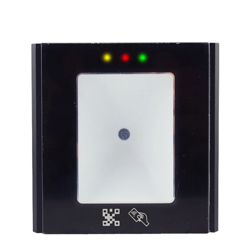 Bar code and QR code RFID access control reader