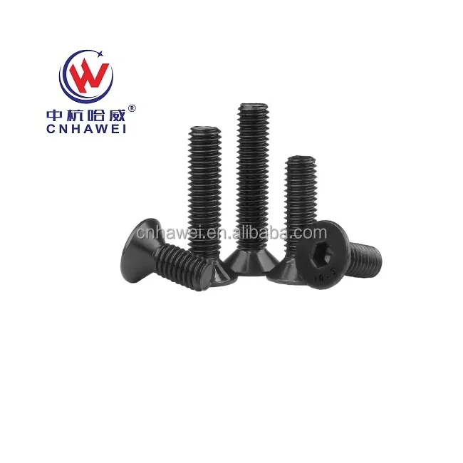 Inconel 625 ASTM F468 Ni625 Hex Socket Countersunk Head Screw Customizable Sizes ISO10642 Compliant Machine Screw