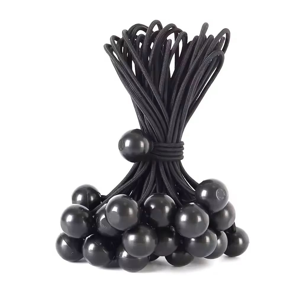 Импортные резиновые шарики из полиэстера с 4 мм 6 мм амортизирующие шнуры с шариком для брезентовой палатки