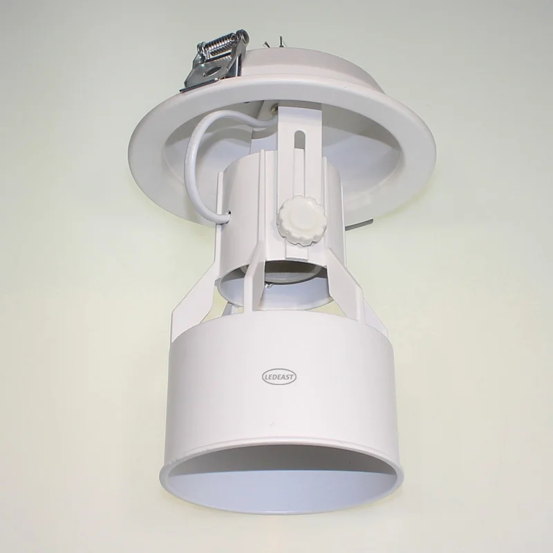 E27 bulb holder PAR30 Recessed spotlight Fixture Cut Size 12cm Downlight housing bracket