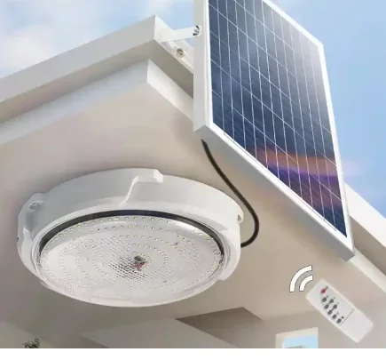 60W 100W 200W 300W 500W House Restaurant Lamp Indoor Lighting Dustproof Ceiling Light LED Solar Ceiling Light Modern