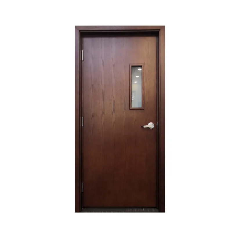 GH Thermal Insulation 38dB Acoustic Soundproof Wood Door For School Use