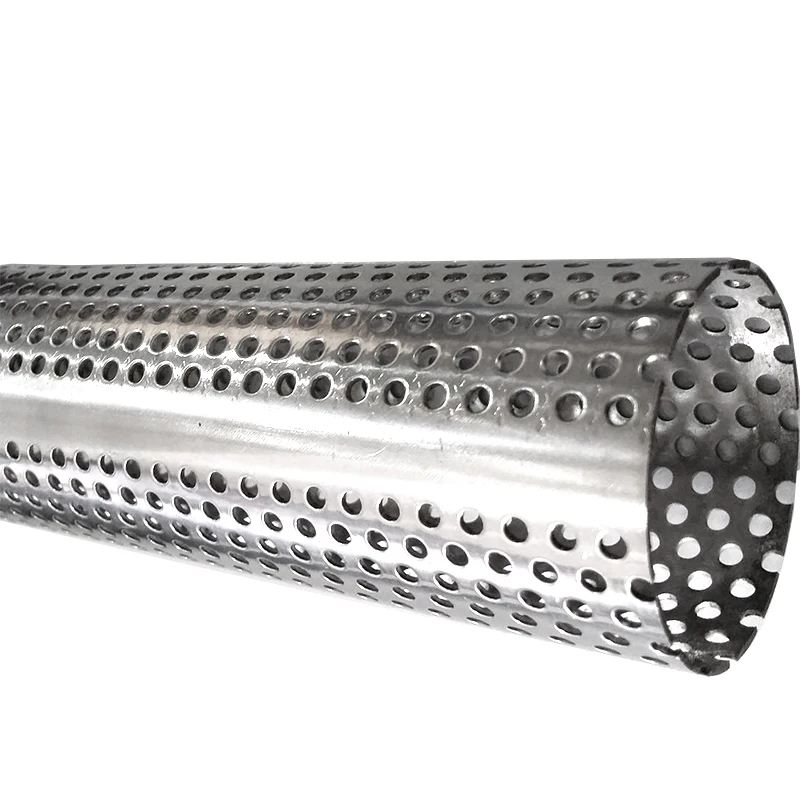 stainless steel lobby perforated metal filter tube